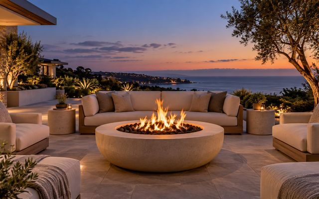 Fire feature example