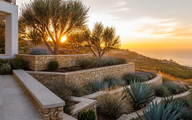 Retaining wall example