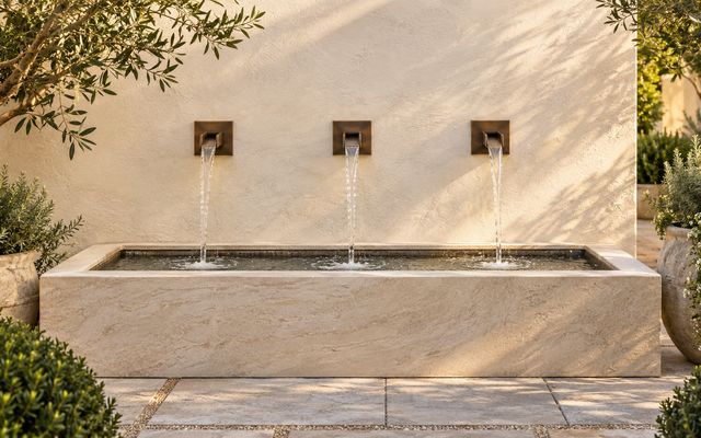Water feature example